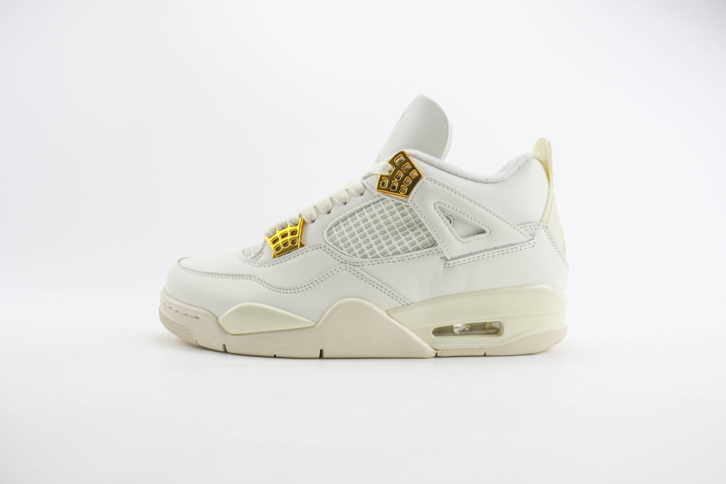 AJ4 Retro Wnns "Vivid Sulfur" Sneakers Shoes (AQ9129-170)