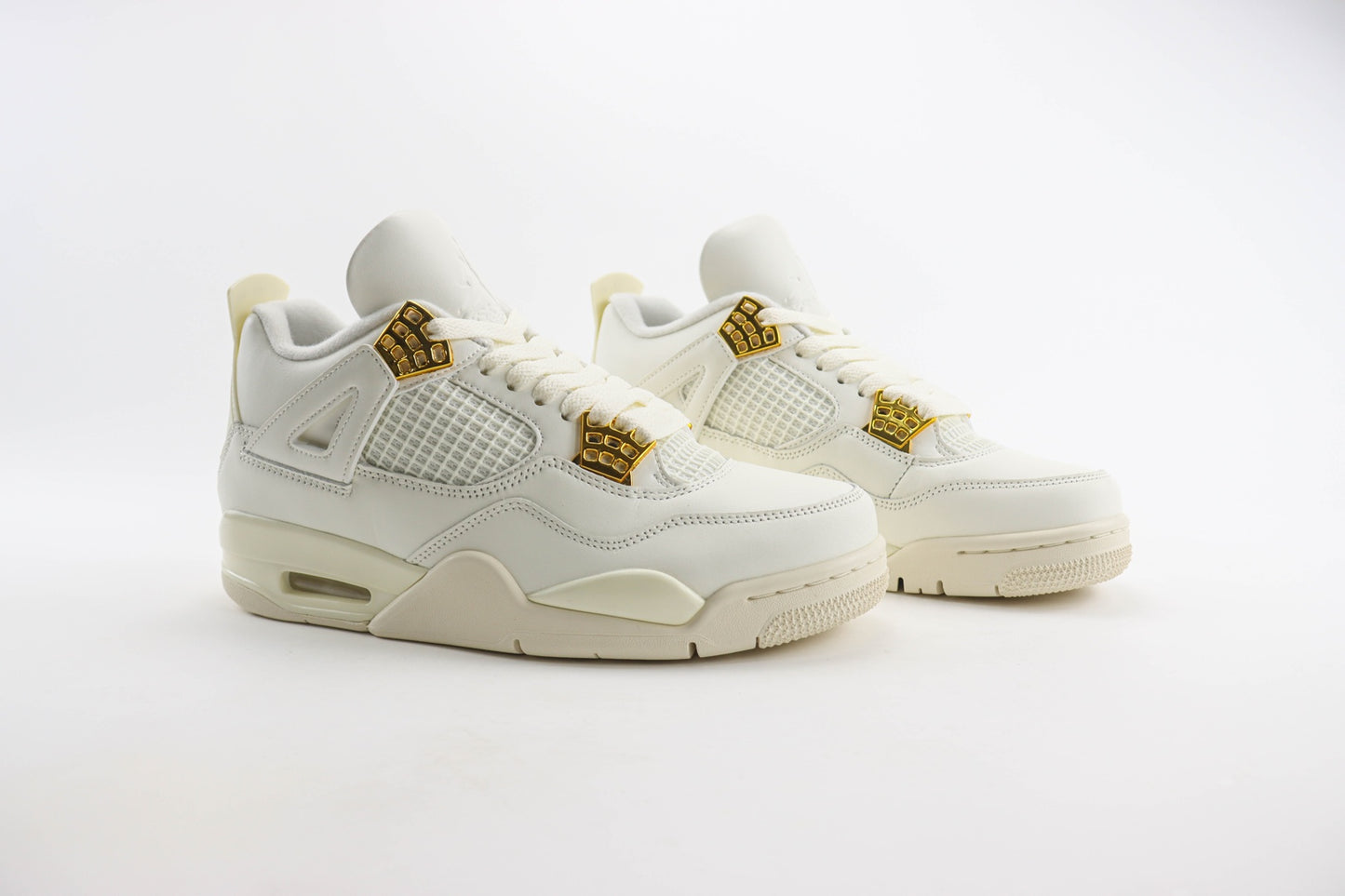 AJ4 Retro Wnns "Vivid Sulfur" Sneakers Shoes (AQ9129-170)