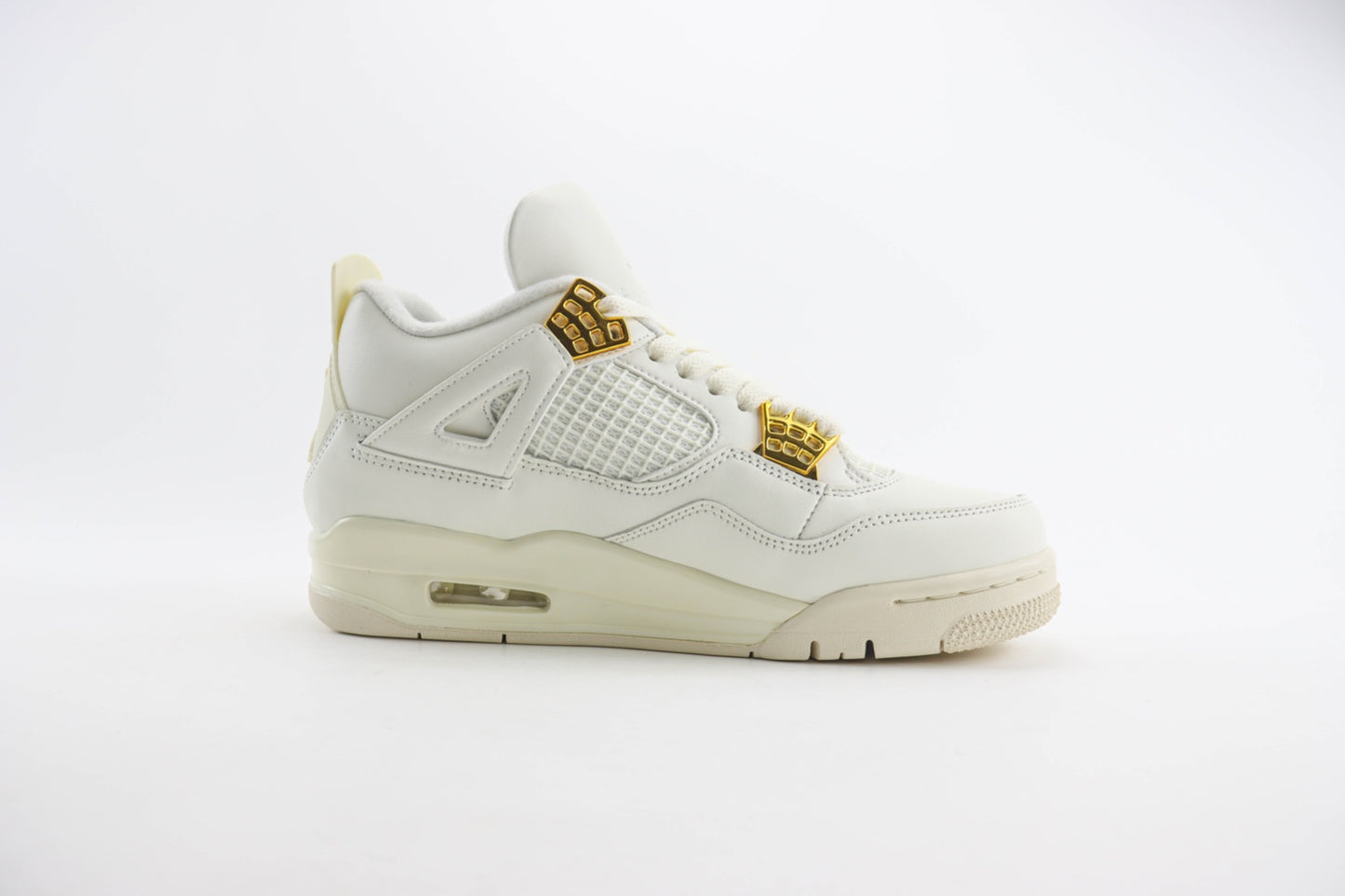 AJ4 Retro Wnns "Vivid Sulfur" Sneakers Shoes (AQ9129-170)