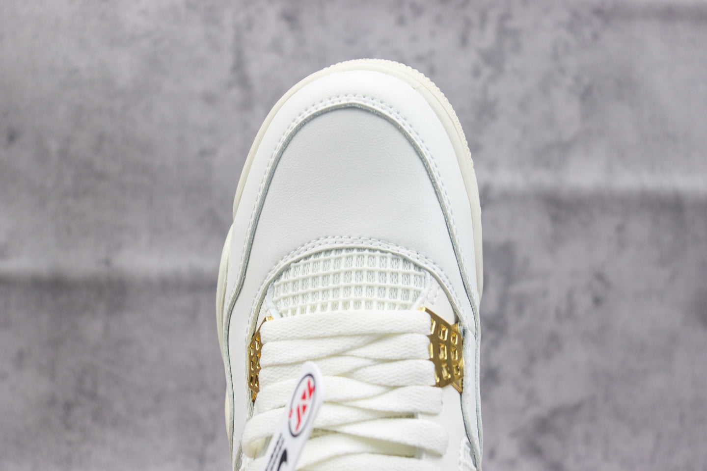 AJ4 Unisex "Vivid Sulfur" Sneakers Shoes (AQ9129-170 )