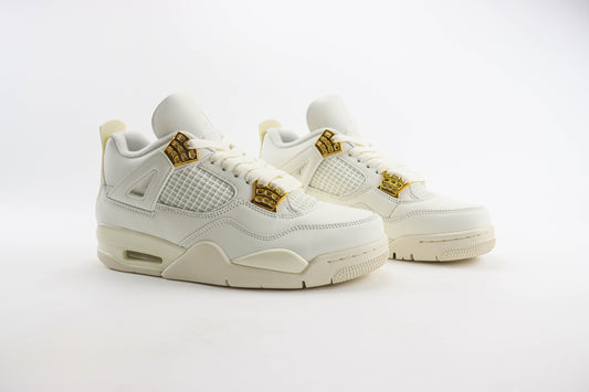 AJ4 Retro Wnns "Vivid Sulfur" Sneakers Shoes (AQ9129-170)